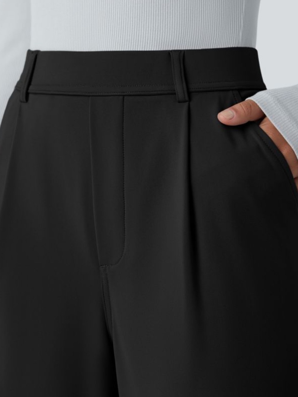 NWT HALARA HalaraFlex™ DayStretch High Waisted Pocket Work Flare Pants Sz 1X - Picture 3 of 15